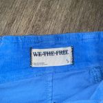 Free People NEW We The Free Keep It Brief Blue Corduroy Micro Shorts NWOT - S Photo 5