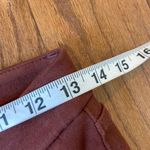 7 For All Mankind  brown suede feel skinny crop pant 27 Photo 5