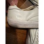 Madewell  Womens Leather Sneakers L3243 Off‎ White Lace Up Casual Shoes W8 Photo 6