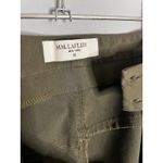 MM.LaFleur The Foster Cigarette Pant - PowerStretch Size 16 Olive Green Photo 7