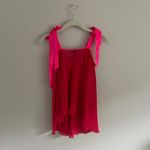 Victoria's Secret Y2K RED AND PINK TIE  TANK TOP‎ Photo 5