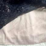 Speechless Navy Blue Lace Fit & Flare Office Siren Party Skater Overlay L NWT Photo 6