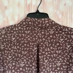 REI Women’s Brown Geometric Pattern Button Down Outdoor Hiking Shirt Size XS Photo 7