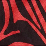 Central Park West  Red Black Tiger Animal Print Hooded Sweater Pullover Size S Photo 5