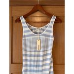Diesel NWT  Blue/White Striped Open Back Sleeveless Mini Dress Women’s size XS Photo 2