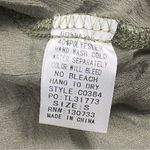 Altar'd State Altar’d State Tunic Top Women Olive Green Floral Embroidered Flowy Ballon Sleeve Photo 8