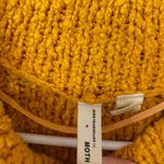 Anthropologie  Moth Juliette Turtleneck Sweater Mango Mustard Yellow Size Medium Photo 4