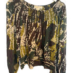 Michael Kors Multi Print Women's Blouse XL Photo 0