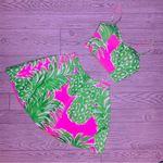 Lilly Pulitzer  Parfait Pineapple Crop top and skirt set swimmer beach outfit 0 Photo 2