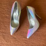 Dune London Iridescent Burst Snakeskin Stiletto Heels Photo 8