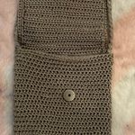 Crochet Knit Bag Brown Photo 3