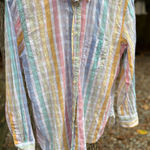 J.Crew  Pastel Striped Womens Shirt Photo 0