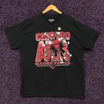Chicago Bulls Basketball Throwback NBA Franchise T-Shirt L  Photo 0