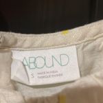 Nordstrom cream mini dress with yellow flowers Photo 2