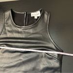 Olive & Oak ✨  Black Faux Leather Tank Top XS NWT Photo 7