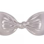 SKIMS Liquid Shine Swim Bandeau Smoke Size 2X Photo 0