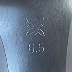 BCBGeneration  Faux Suede Ankle Boots ALLY Black Pointed Toe 6.5 B Zip 3.5” Heels Photo 13