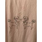 Croft & Barrow  Women’s Dog Print Long Sleeve Pajama Top Shirt 1pc Size L Pink Photo 3