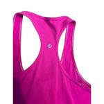 Lululemon  Racerback Tank Top Pink Size 4 Womens Athletic Wear/fair condition Photo 4