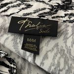 Thalia Sodi Thalia and Sodi rayon blouse.  Size Medium. 3/4 length sleeve that rolls up. Photo 3