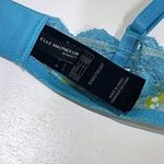 NEW Elle MacPherson 34A Sheer Ribbons Contour Bra Lace Underwire Blue Print Bow Size undefined Photo 5