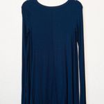 Free People Navy Long Sleeve Tunic Top Size XS Photo 4
