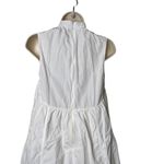 3.1 Phillip Lim 3.1 Philip Lim Drop Waist midi hi lo white cotton sleeveless dress sz 0 Photo 7