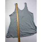Athleta  Tank Top Athletic Workout‎ Fitness Casual Gray Striped Sleeveless M Photo 2