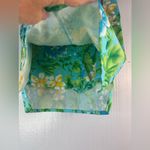 Pappagallo 16 Aloha Hawaii Print Matching Shorts Skort in Green n Turquoise Photo 7