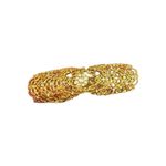 Intricate Gold Plated Filigree adjustable ring Photo 1