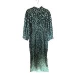 Timeless London Green Polka Dot Long Sleeve Wide Leg Jumpsuit US 16 Photo 2
