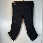 Lululemon  the Flow Crop II Ribbed Cropped Leggings Capri Navy Size 6 EUC #5507 Photo 1