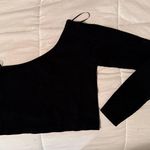 ZARA Black One Shoulder Top Photo 0