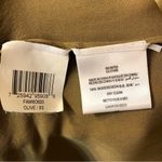 BCBGMAXAZRIA Max Azria 100% Silk Shirtdress in Olive Photo 10