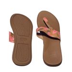 REEF  Floral Brown Sandals Women's Size 10 Flip Flops Casual Beach Summer Photo 1
