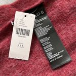 Anthropologie  Women’s warm wine red scarf with fringes One size Photo 6