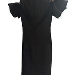 ZARA Cold Shoulder Sheath Dress Black Size XS Photo 3