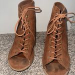 Quipid Short brown-tan boots with laces Photo 6