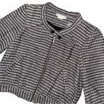 💖 NWOT To the Max Black & Gray Textured Jacket Size L Photo 0
