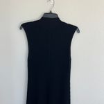 Soft Surroundings Black Ribbed Maxi Dress Size Small Photo 5