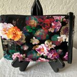 wilson's leather Wilson Leather: Mundi Black Floral Wristlet- flaws Photo 10