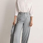 Madewell The Neale Straight-Leg Pant in Drapeweave Overcast Size 2 2023 Office Photo 0