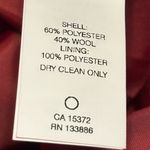 Joe Fresh  Deep Red Wool Blend Lined Pencil Skirt size 8 NWT Photo 6