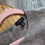 Anthropologie  current air floral jacquard puff sleeve cut out‎ midi dress size S Photo 2