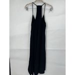 Anthropologie Daily Practice Black Racerback Midi Dress Small Minimalist Beach Photo 2