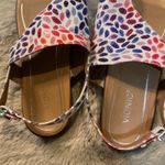 Vionic  Sandals Citrine Ella Flats Size 8 Comfort Multi‎ Color Leather Sling Back Photo 7