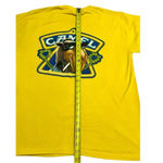 Vintage 1989 Rare Camel Cigarette Joe Cool Short Sleeve T Shirt Size‎ XL Yellow Photo 4