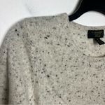 Charter Club  cashmere luxury crewneck sweater gray speckled women’s size‎ medium Photo 2
