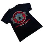 guns n' roses Vintage  “Use Your Illusion Tour 1991” Black Shirt, Sz S Photo 9