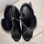Unisa NWOT  Black Peep Toe Ankle Booties Photo 6